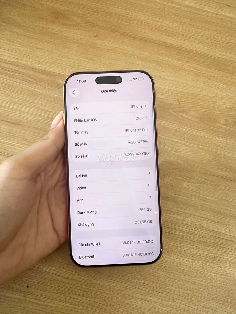 Apple iPhone 17 Pro 256GB Cam 98%. Mua bán Điện thoại tại Quận Tân Bình Tp Hồ Chí Minh được đăng bởi Hội Đồ Điện Tử hình 1