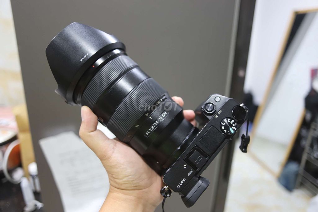 Máy ảnh Sony A6400 Đen. Mua bán Máy ảnh, Máy quay tại Thành phố Nha Trang Khánh Hòa được đăng bởi Vũ Lê Quang hình 1