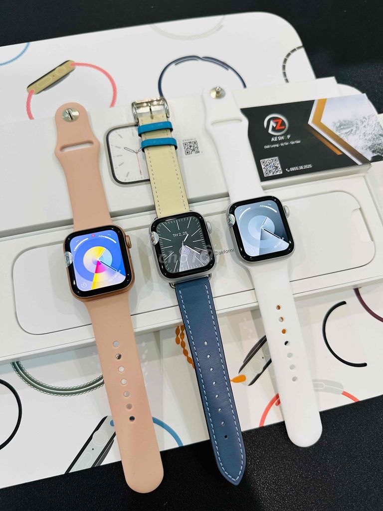 Apple watch series 4/40 trắng GPS, hồng ESIM