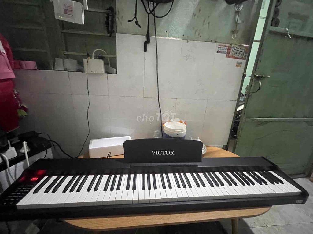 Đàn piano điện Victor VT 02 88 phím mới 98%. Mua bán Nhạc cụ tại Thành phố Thuận An Bình Dương được đăng bởi Mỹ Duyên hình 1