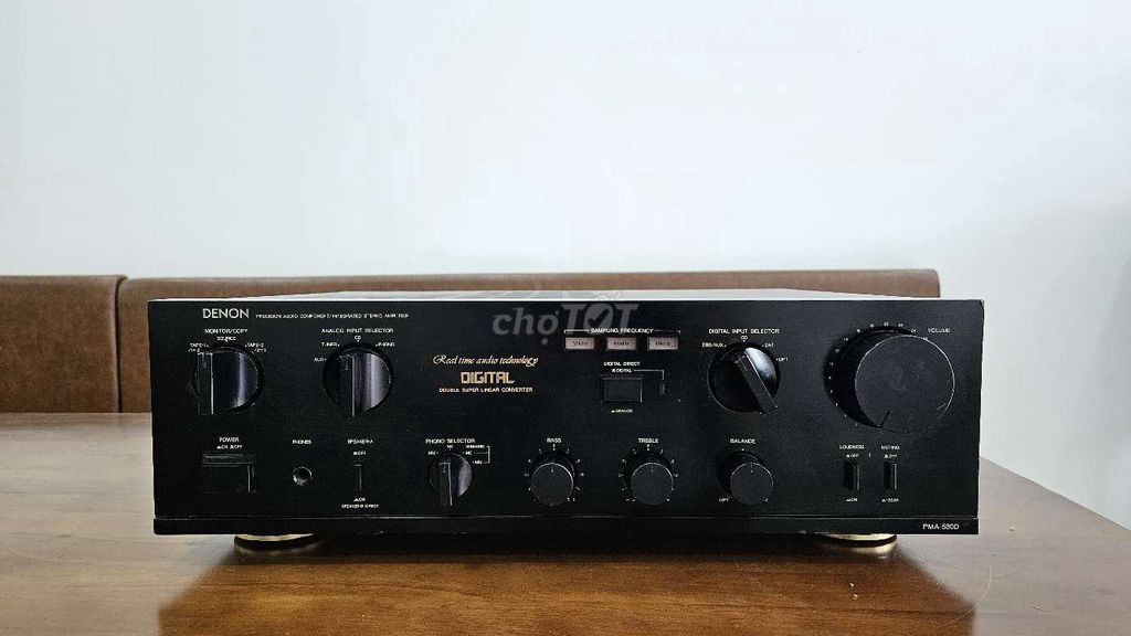 Amply Denon PMA-580D Đen. Mua bán Tivi, Âm thanh tại Quận Hải An Hải Phòng được đăng bởi Đoàn Bảo Nam hình 1