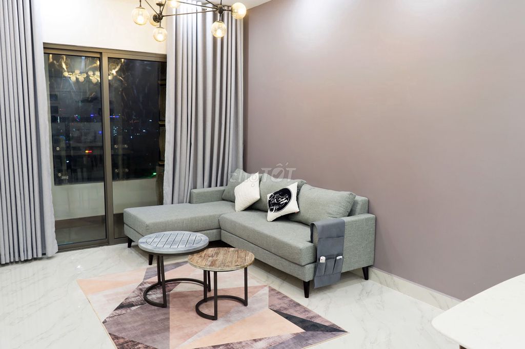 Элитная квартира M-One Nam Sài Gòn, 7 округ, 62 м², 2 спальни
