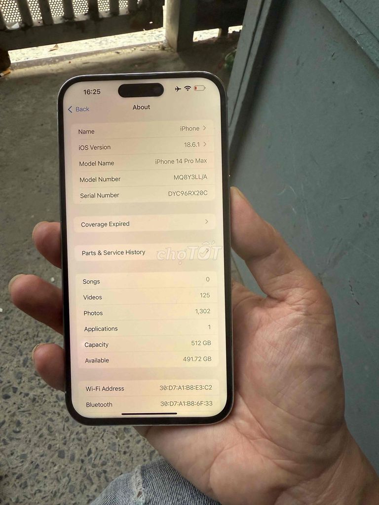 Apple iPhone 14 Pro Max 512GB Bạc 99%. Mua bán Điện thoại tại Huyện Hóc Môn Tp Hồ Chí Minh được đăng bởi Thành Luân hình 1