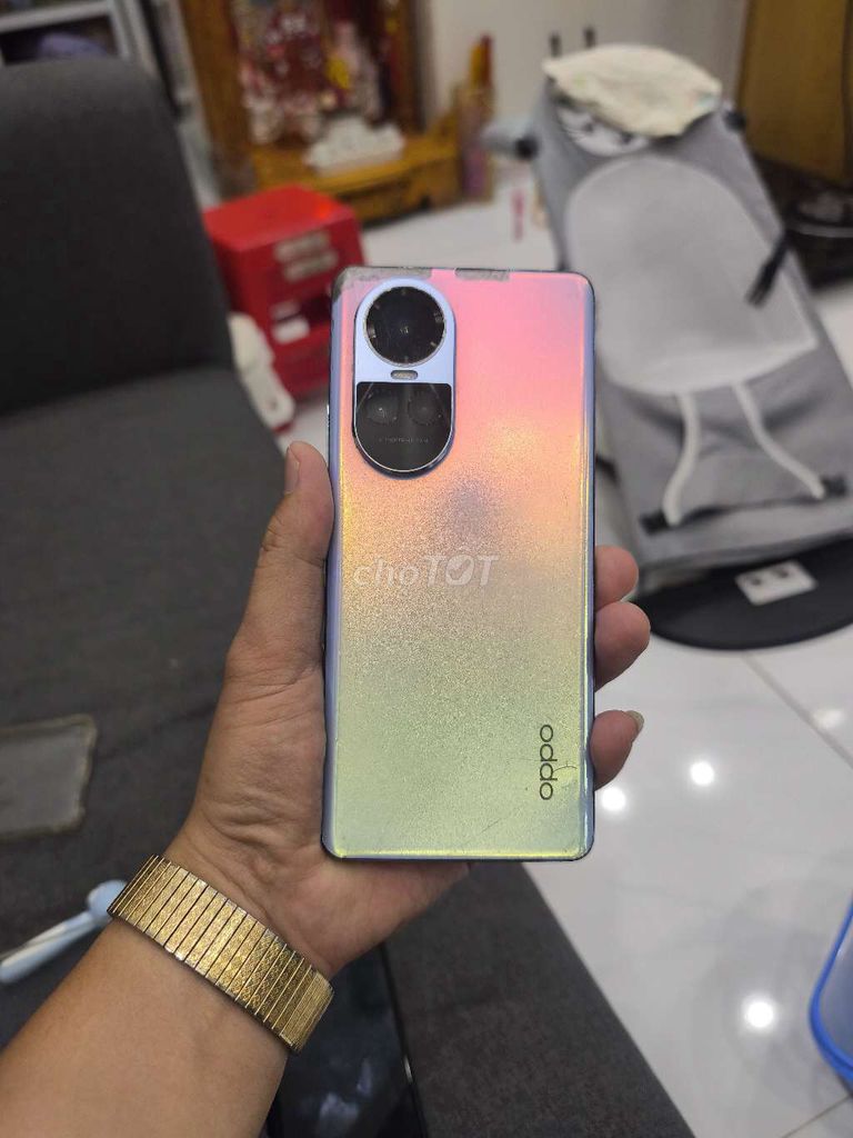 Oppo Reno 10 5G 256GB Đa sắc Đã sử dụng. Mua bán Điện thoại tại Thành phố Sóc Trăng Sóc Trăng được đăng bởi Long hình 1
