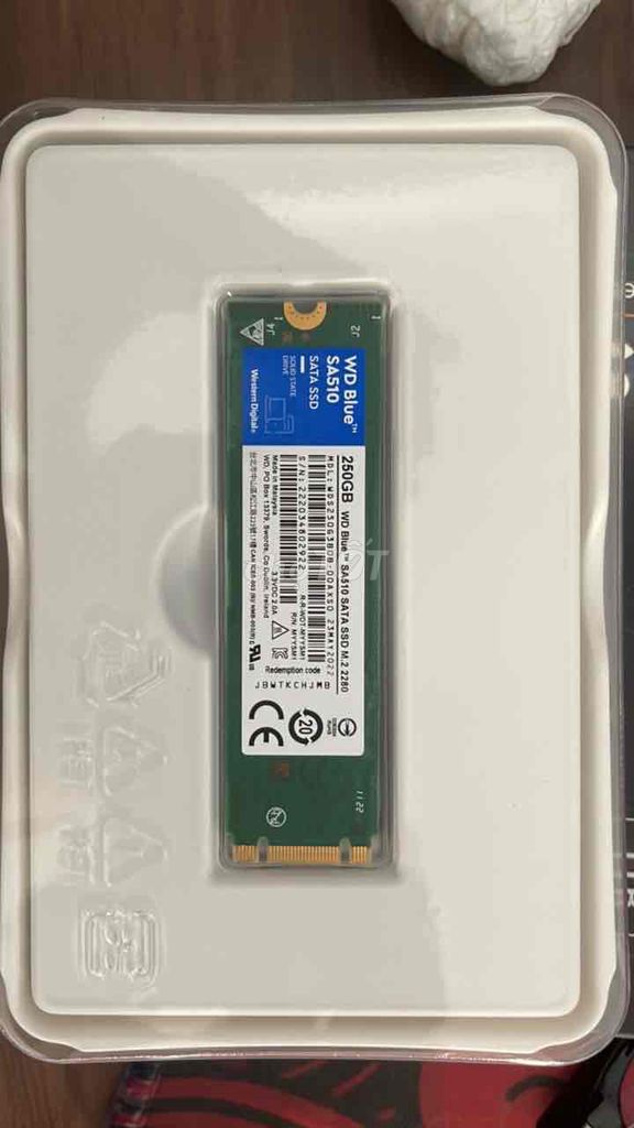 Ổ cứng SSD WD Blue SA510 250GB M.2. Mua bán Linh kiện (RAM, Card...) tại Quận Gò Vấp Tp Hồ Chí Minh được đăng bởi  truong hình 1
