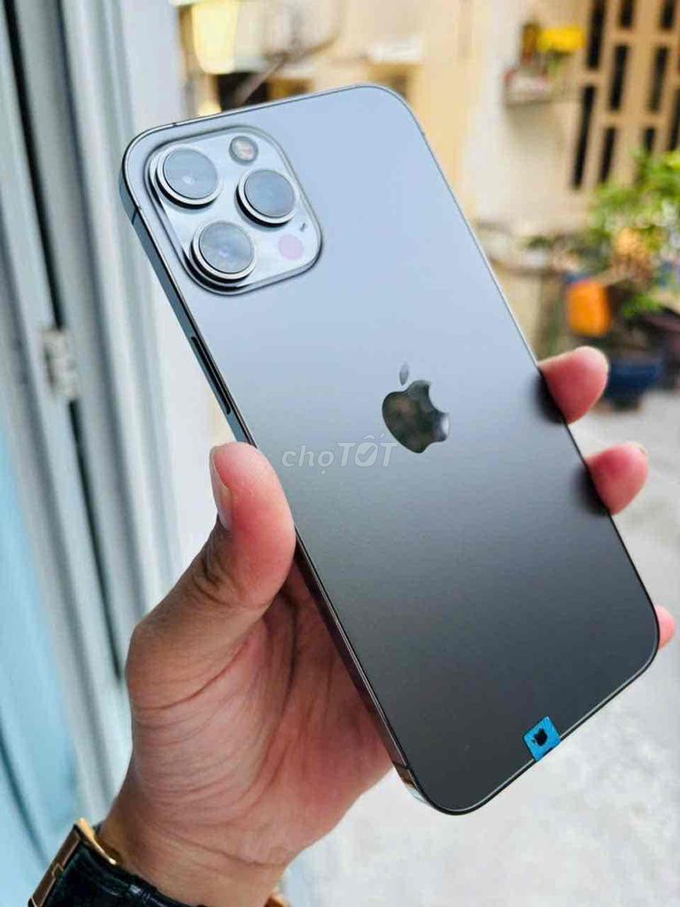 iphone 12 promax 256G gray Qte mỹ zin đẹp pincaol