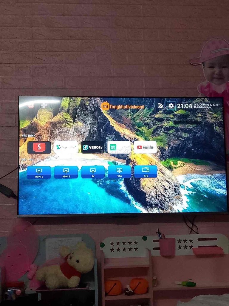 Tivi Sharp LC-50LE580X-BK 50 inch Tràn Viền. Mua bán Tivi, Âm thanh tại Quận Gò Vấp Tp Hồ Chí Minh được đăng bởi Sang hình 1