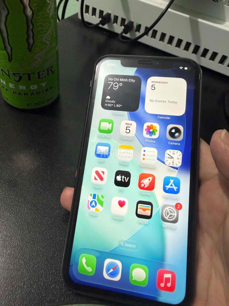 Apple iPhone 11 64GB Đen Zin Full Lock. Mua bán Điện thoại tại Quận Sơn Trà Đà Nẵng được đăng bởi NT Thuỳ Dương hình 1