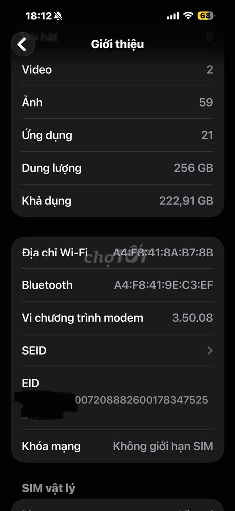 iPhone 15 Pro Max 256GB Đã sử dụng. Mua bán Điện thoại tại Huyện Mỏ Cày Nam Bến Tre được đăng bởi lâm hình 1