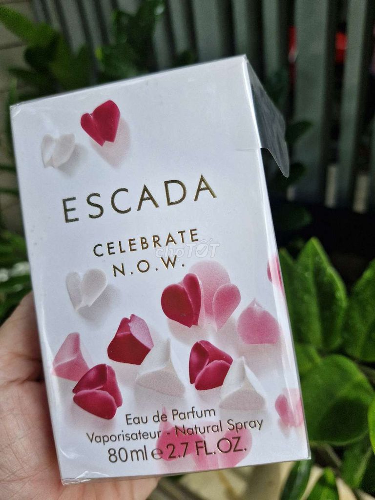 Sale💥Nước hoa Escada Celebrate Now 80ml rách seal