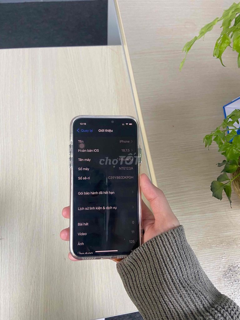 Apple iPhone XS Trắng Đã qua sử dụng. Mua bán Điện thoại tại Quận Long Biên Hà Nội được đăng bởi Dương  hình 1