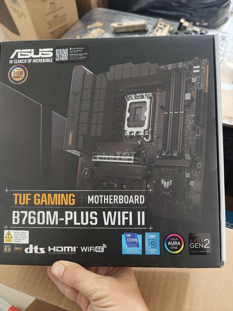 Main Asus B760M TUF PLUS II D5 Wifi New 36T