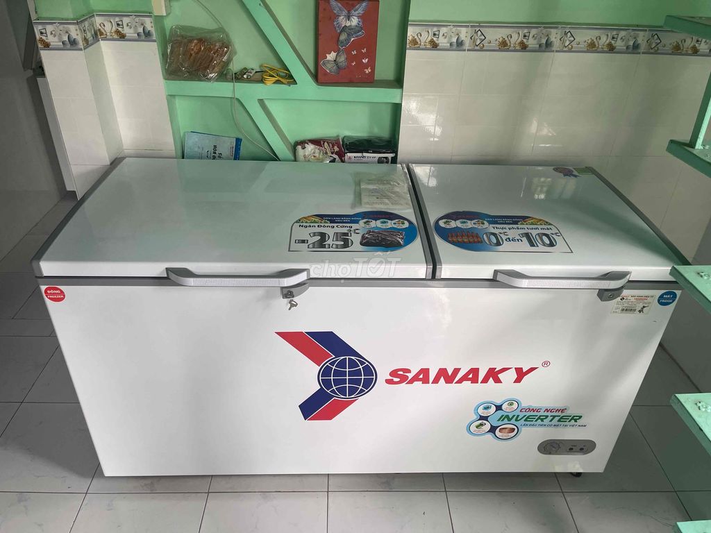 💥Thanh Lí Tủ Đông vs Mát SANAKY 660L INVERTER 99%💥