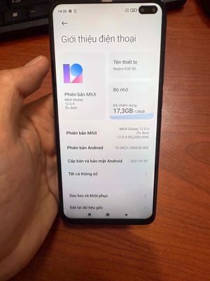 xiaomi redmi k30 5G 8/128 120hz 2 sim (phường 9 cm. Mua bán Điện thoại tại Huyện Cái Nước Cà Mau được đăng bởi Lap đông