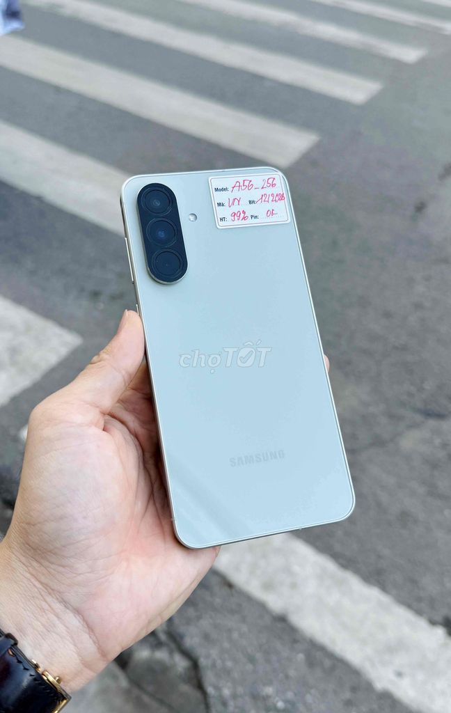 Samsung A56 256GB Xanh VN/A bh 12/2026. Mua bán Điện thoại tại Quận Đống Đa Hà Nội được đăng bởi Lâm Bảo Tuyên hình 1