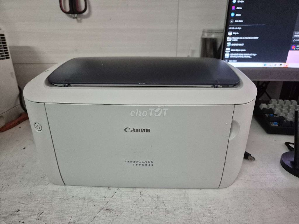 Máy in Canon 6030 Trắng. Mua bán Đồ dùng văn phòng tại Quận Gò Vấp Tp Hồ Chí Minh được đăng bởi MÁY IN THUẬN PHÁT hình 1