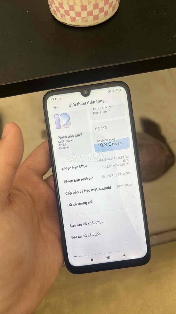 Redmi Note 7 Đen 32GB Đã Sử Dụng. Mua bán Điện thoại tại Quận Liên Chiểu Đà Nẵng được đăng bởi RichKid hình 1