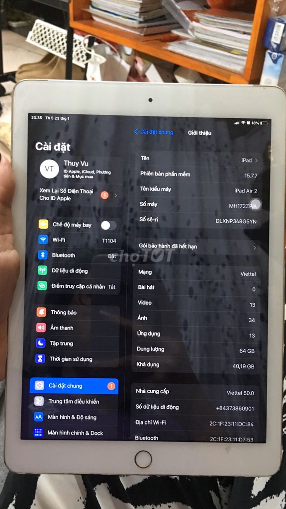 Ipad air 2 gold