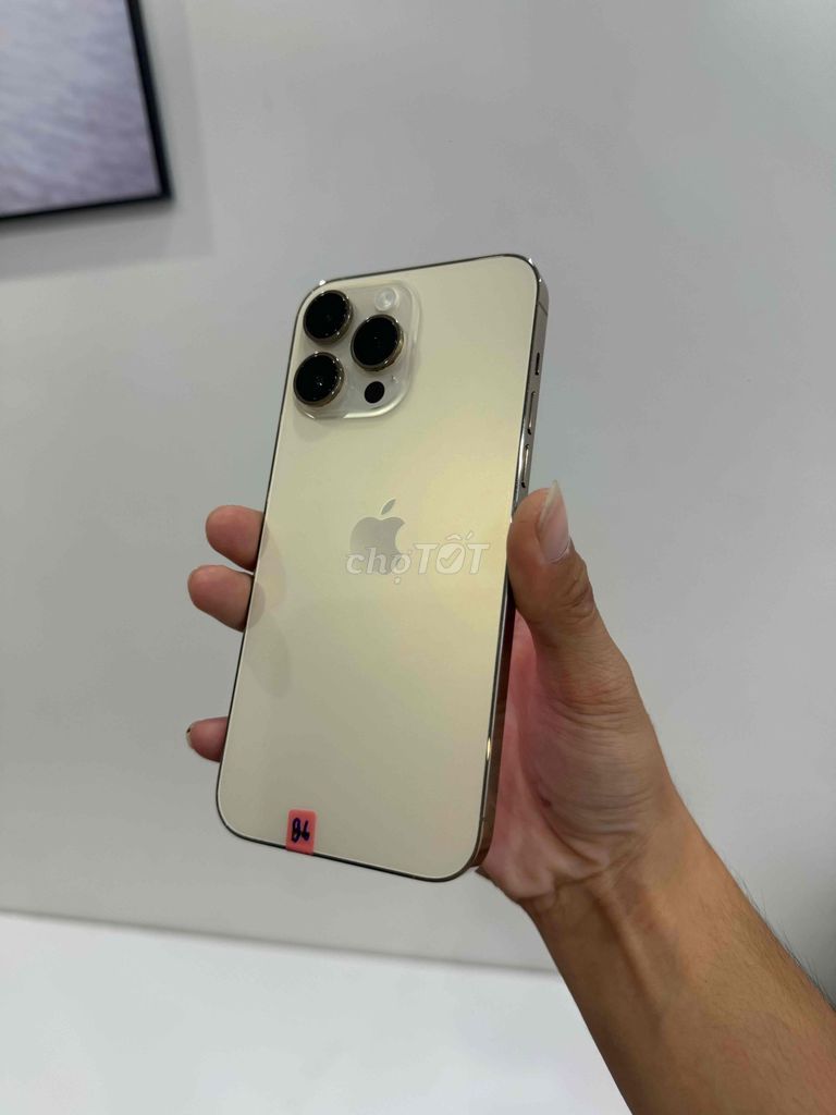 iPhone 14 Pro Max vàng zin nguyên bản pin 96%. Mua bán Điện thoại tại Thành phố Huế Thừa Thiên Huế được đăng bởi Pan Phone hình 1