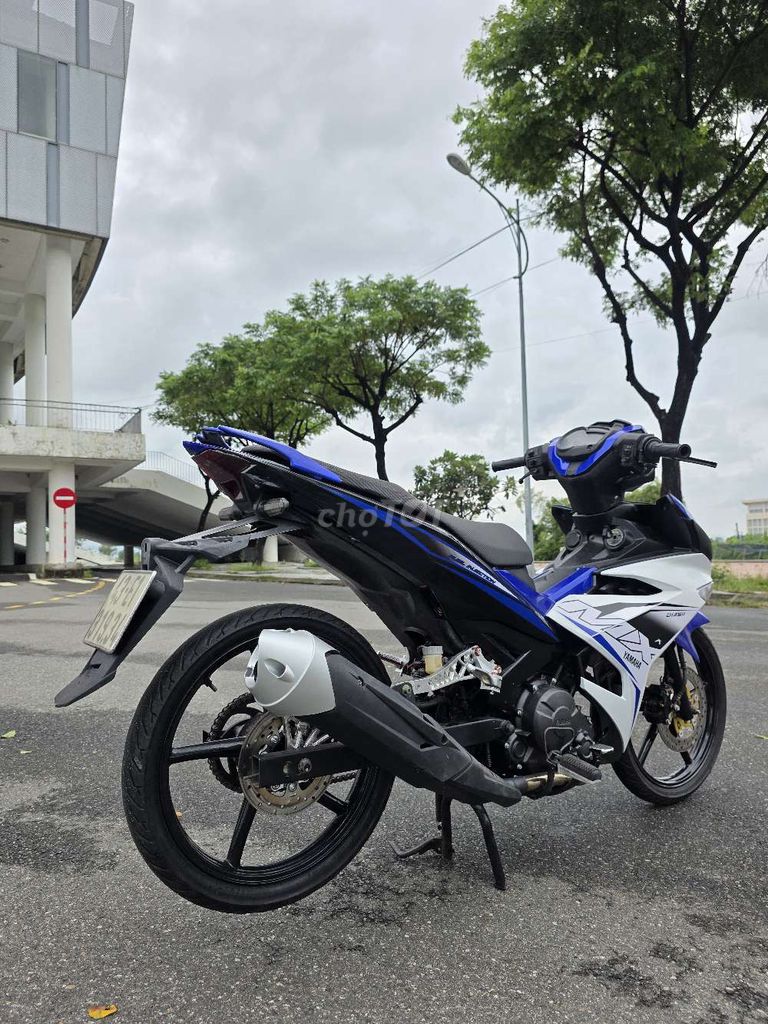 Yamaha Exciter Xanh trắng Côn tay. Mua bán Xe máy tại Quận Cẩm Lệ Đà Nẵng được đăng bởi Ngạo Thiên hình 5