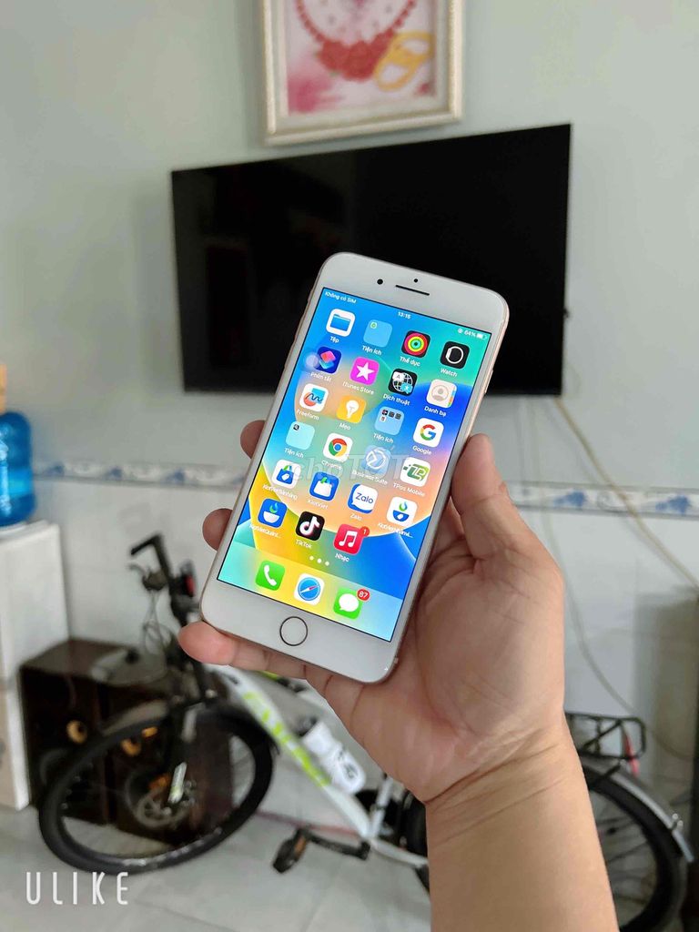 iPhone 8 Plus 64GB Vàng Đã dùng. Mua bán Điện thoại tại Quận Ô Môn Cần Thơ được đăng bởi Cửa Hàng đtdđ Bảo Ngọc hình 1