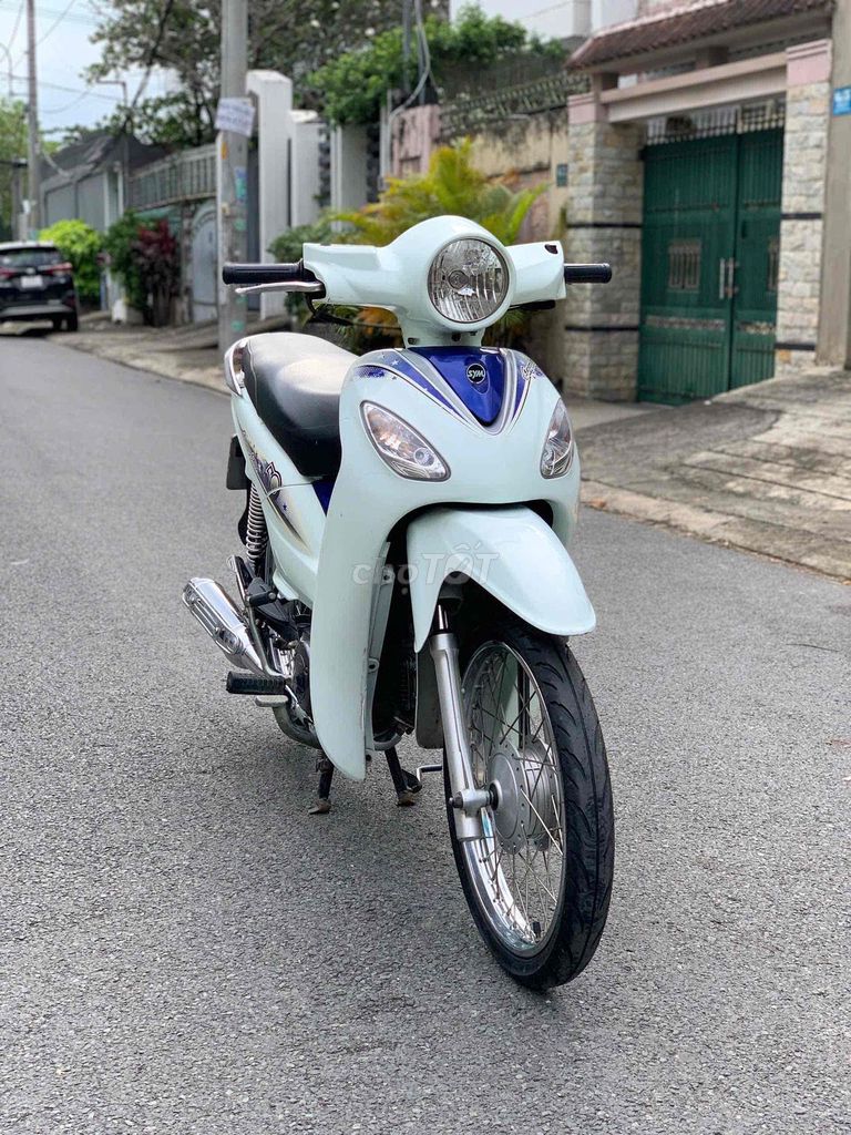 Xe SYM   2019 màu xanh trắng thằng đùm mới 95%. Mua bán Xe máy tại Thành phố Thủ Đức Tp Hồ Chí Minh được đăng bởi Nguyễn Thanh Bình hình 4