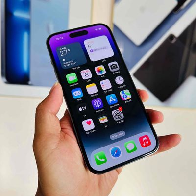 iPhone 14 Pro 256Gb tím bản có sim 99% pin 100%. Mua bán Điện thoại tại Quận Ninh Kiều Cần Thơ được đăng bởi Trường Mobile