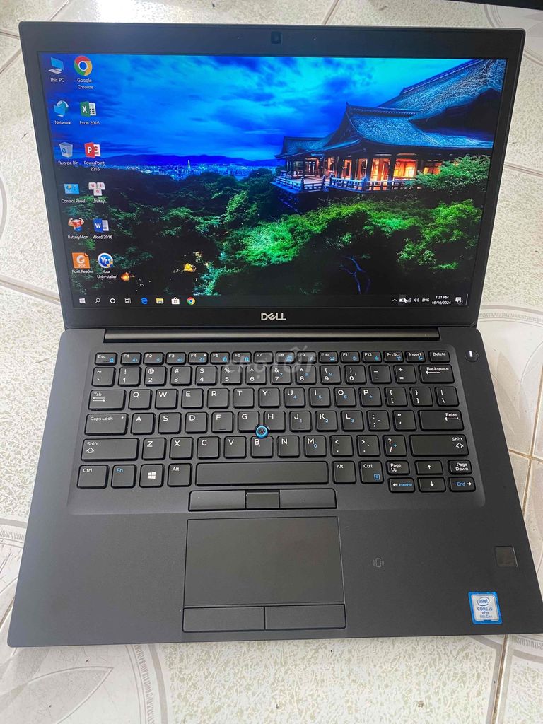 dell e7490 i5 8350 8g 256 máy mỹ pin 4h đẹp keng