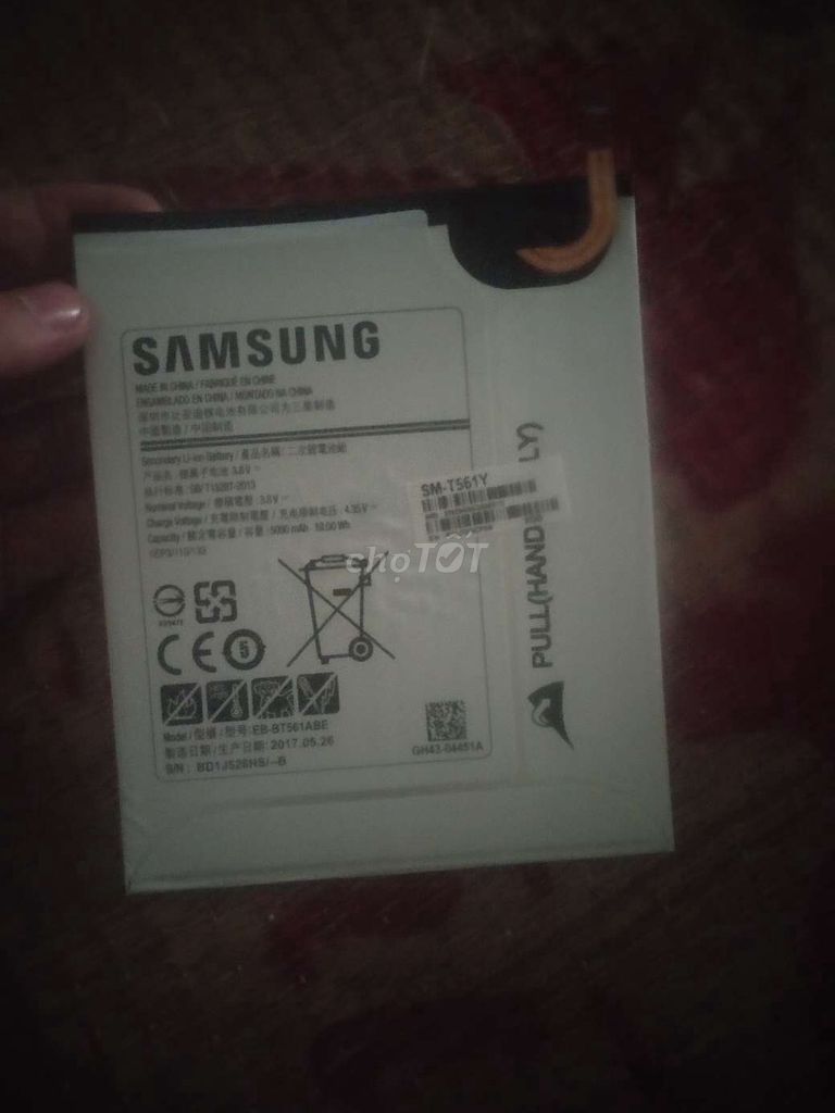 Pin Samsung Galaxy Tab E SM-T561Y. Mua bán Phụ kiện (Màn hình, Chuột...) tại Huyện Lương Sơn Hòa Bình được đăng bởi bùi Minh thương  hình 1