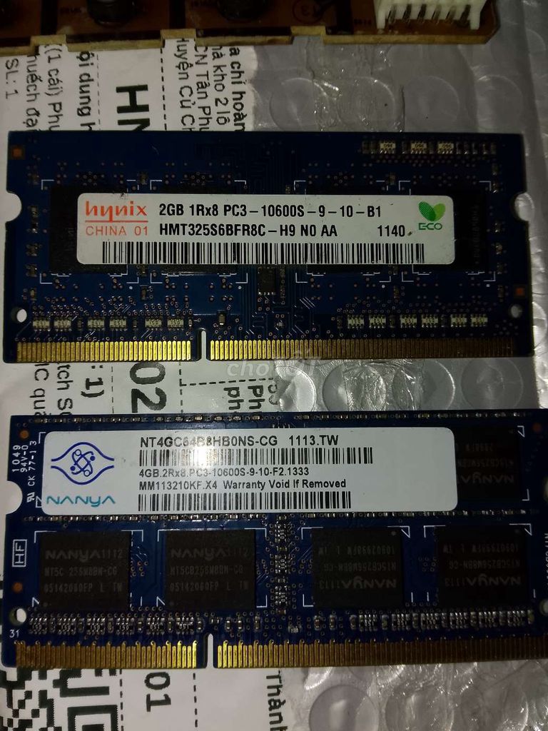 RAM laptop Hynix PC3-PC3L. Mua bán Linh kiện (RAM, Card...) tại Huyện Thạch Thất Hà Nội được đăng bởi quân dũng hình 1