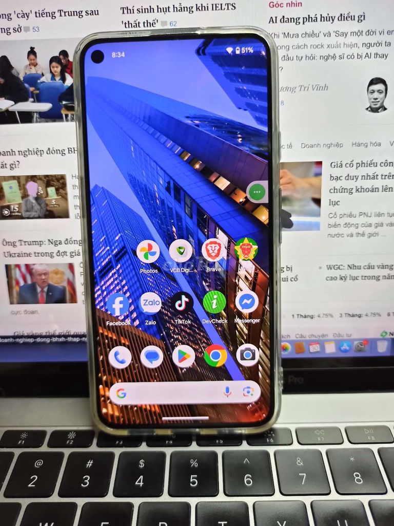 Dư dùng, bán pixel 5 giá 2tr5, còn áp suất. Mua bán Điện thoại tại Quận Tân Phú Tp Hồ Chí Minh được đăng bởi TUẤN hình 1