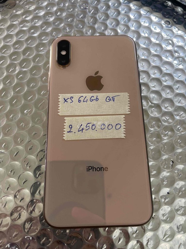iPhone XS 64GB gold QT đẹp keng 99%. Mua bán Điện thoại tại Quận Ninh Kiều Cần Thơ được đăng bởi Cầm Đồ Anh Quý hình 1