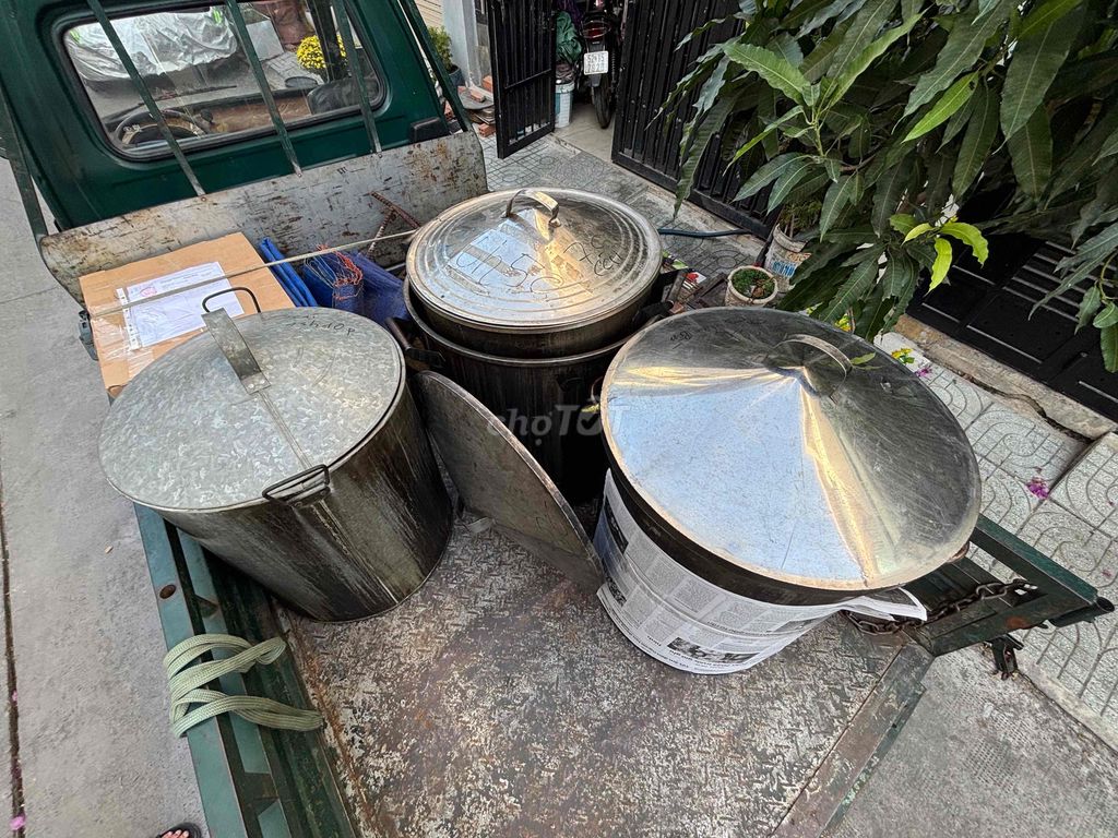 Nồi luộc bánh chưng inox 155L - 160L