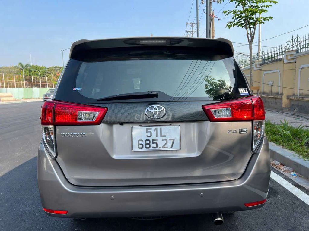 BÁN XE TOYOTA INNOVA 2.0 E 2019 SỐ SÀN TRÙM MỀN.