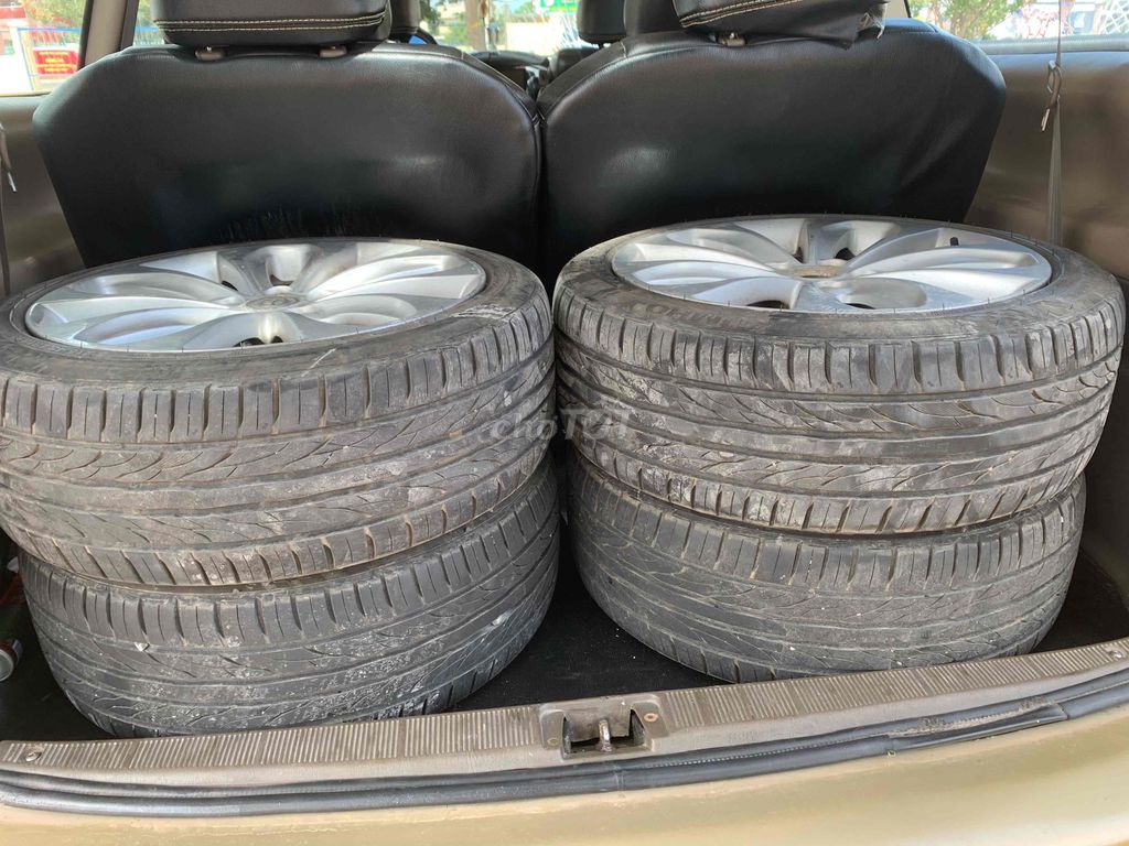 Bộ mâm R18 màu Bạc, hợp kim  Đã qua sử dụng. Mua bán Phụ tùng xe tại Thành phố Phan Thiết Bình Thuận được đăng bởi Phan Đình Thắng hình 6
