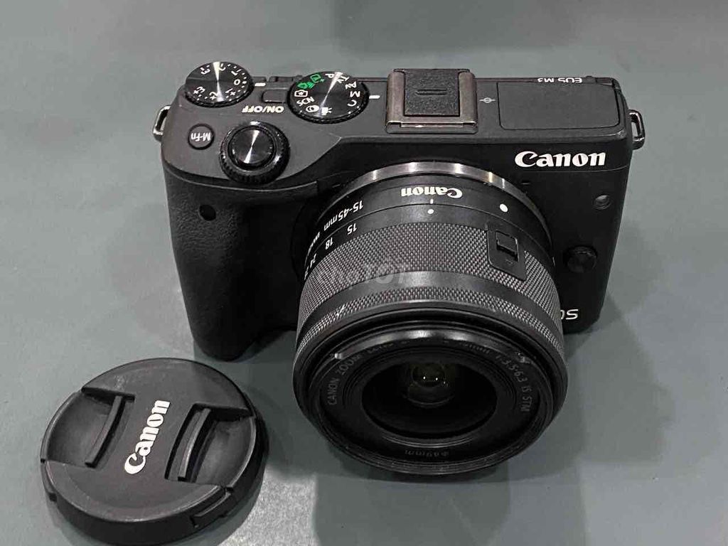 Máy ảnh Canon M3 kèm lens 15-45mm. Mua bán Máy ảnh, Máy quay tại Quận 5 Tp Hồ Chí Minh được đăng bởi Phan Thế Phong  hình 1