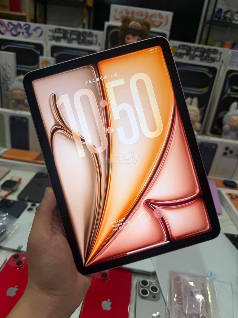iPad Air 7 11inch Chip M3 128GB Pin 100 BH 01/2027. Mua bán Máy tính bảng tại Thành phố Thủ Đức Tp Hồ Chí Minh được đăng bởi Táo Uy Tín Chuyên Cung Cấp Sỉ Và Lẻ Tuyển Công Tác Viên hình 1