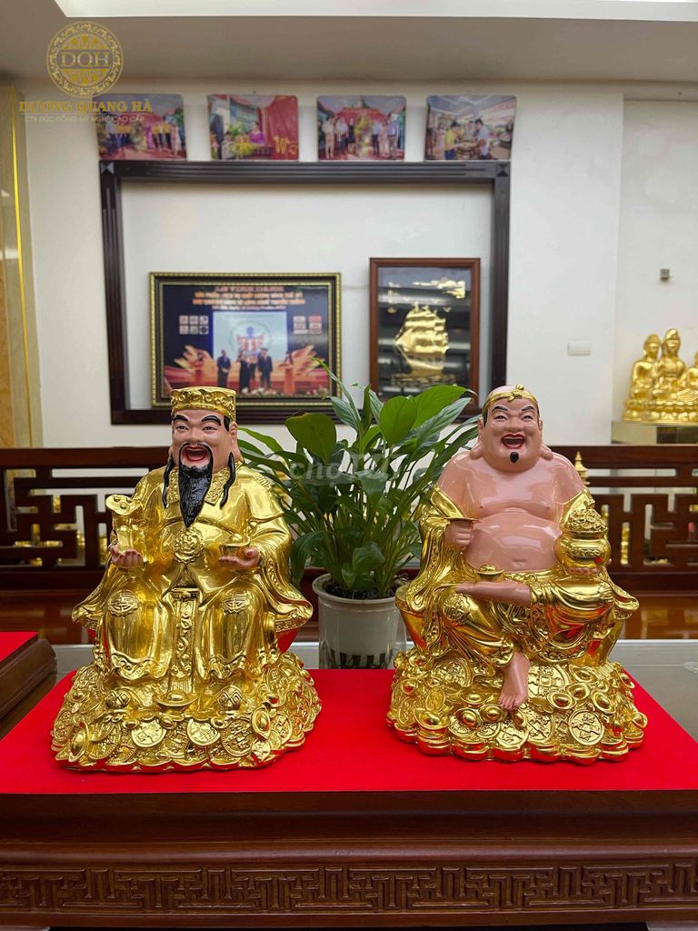 Tượng Thần Tài Thổ Địa Dát vàng 24K. Mua bán Đồ sưu tầm, đồ cổ tại Huyện Ý Yên Nam Định được đăng bởi Đồ Đồng Dương Quang Hà hình 1