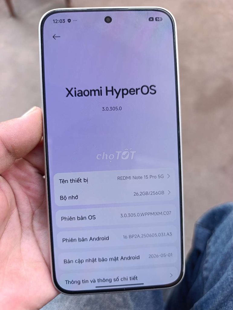 Xiaomi Redmi Note 15 Pro 5G 256GB Xám. Mua bán Điện thoại tại Quận Hà Đông Hà Nội được đăng bởi Giá Tốt hình 1