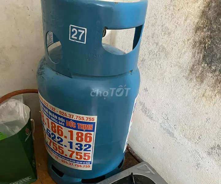 Vỏ bình ga Đức Thịnh Xanh. Mua bán Nội thất, đồ gia dụng khác tại Quận Hai Bà Trưng Hà Nội được đăng bởi văn quyết hình 1