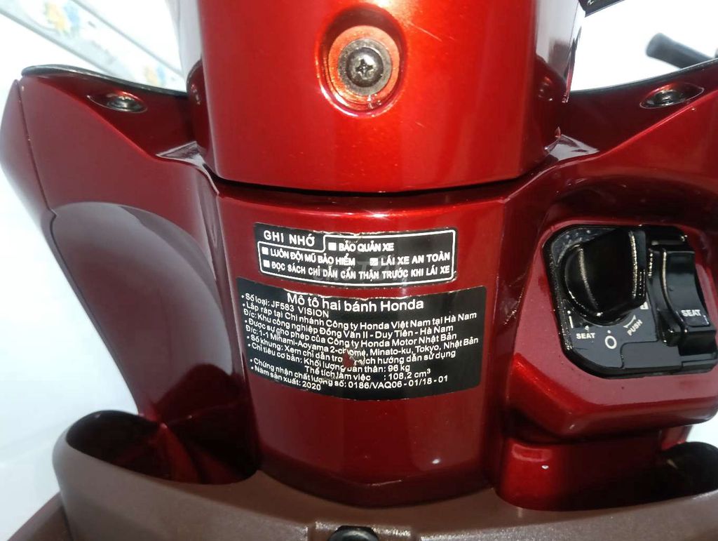 Vison mẫu cũ 2020,xe cọp, khóa ga, bs95. Mua bán Xe máy tại Quận Ninh Kiều Cần Thơ được đăng bởi Ti hình 7