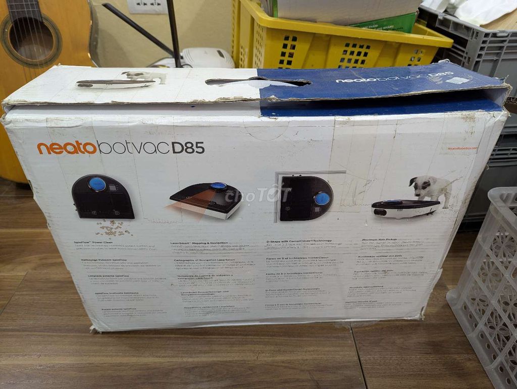 Robot hút bụi Neato Botvac D85 Đen Mới. Mua bán Thiết bị vệ sinh, nhà tắm tại Thành phố Hưng Yên Hưng Yên được đăng bởi Trịnh Lão Gia hình 1