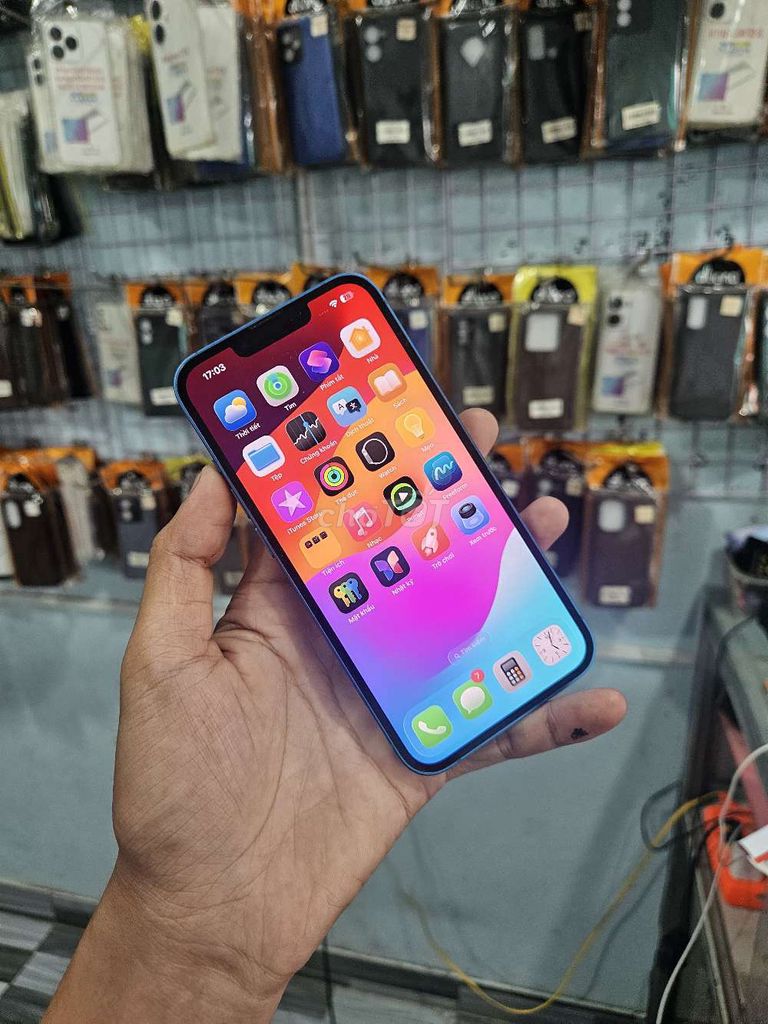 iPhone 13 128GB Xanh. Mua bán Điện thoại tại Huyện Châu Đức Bà Rịa - Vũng Tàu được đăng bởi võ văn thịnh hình 1