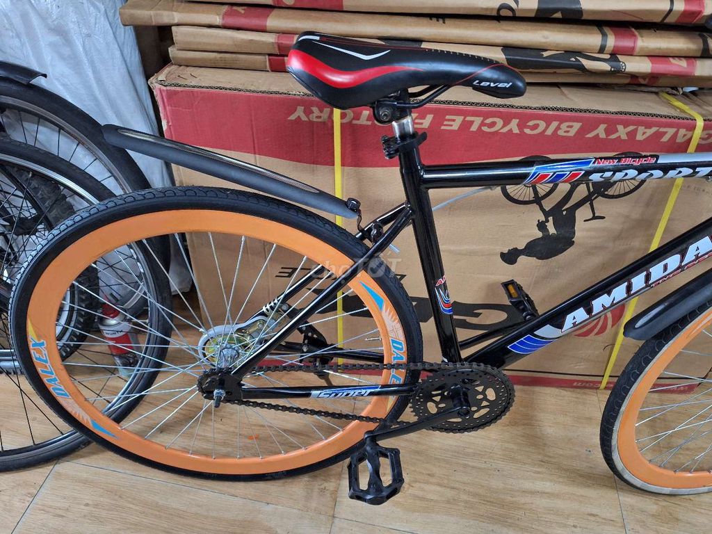 Xe 700c vanh XG màu cam. Mua bán Xe đạp tại Quận Ninh Kiều Cần Thơ được đăng bởi mi ca hình 3