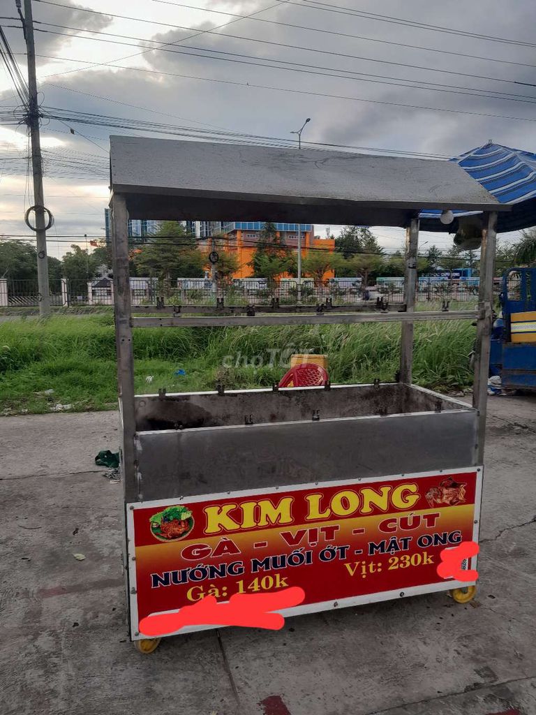 Xe quay gà vịt nướng Kim loại đã sử dụng. Mua bán Đồ chuyên dụng, Giống nuôi trồng tại Huyện Long Hồ Vĩnh Long được đăng bởi KIMLONG hình 1