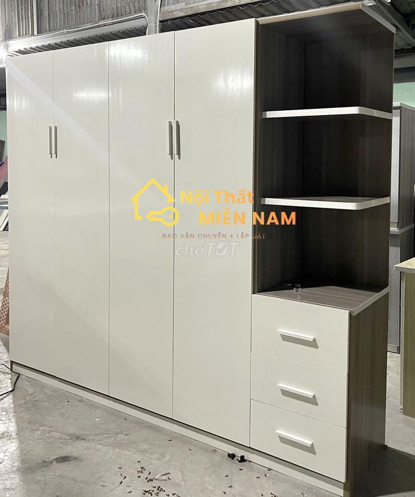 Tủ quần áo Nhựa 1m8x1m85 Tủ quần áo^. Mua bán Tủ, kệ gia đình tại Thành phố Dĩ An Bình Dương được đăng bởi Cửa Hàng Nội Thất hình 1