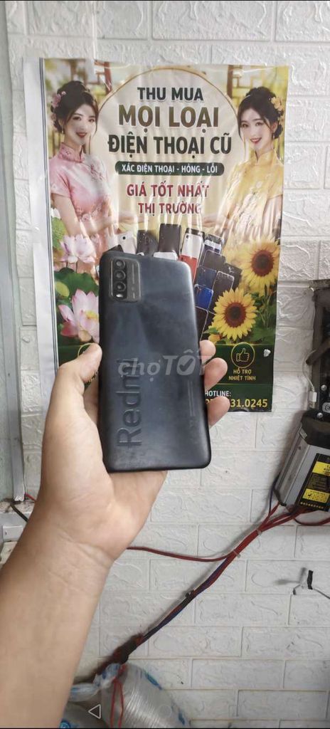 Xiaomi Redmi 9T Đen Màn đốm nhẹ. Mua bán Điện thoại tại Thành phố Huế Thừa Thiên Huế được đăng bởi T PLUS MOBILE MUA BÁN ĐIỆN THOẠI hình 1