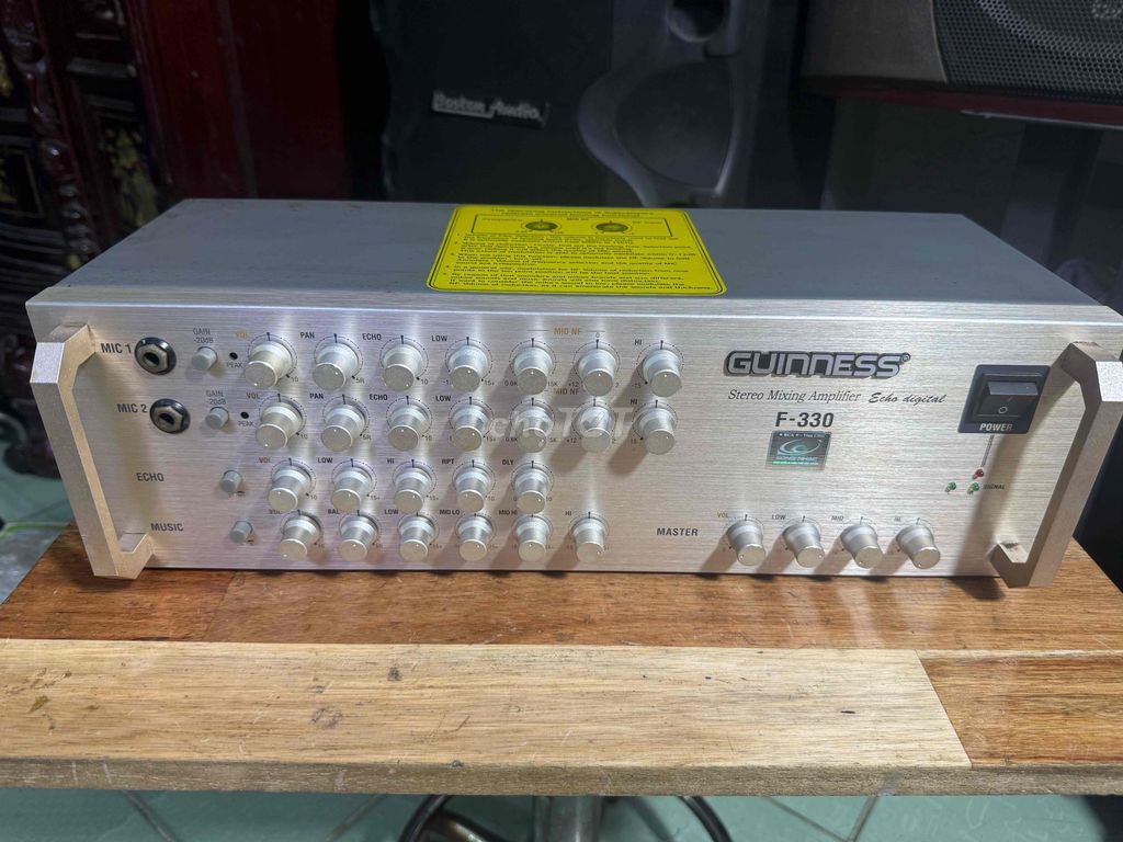Mixer Guinness F-330 Bạc. Mua bán Tivi, Âm thanh tại Quận Bình Thạnh Tp Hồ Chí Minh được đăng bởi Đam mê âm thanh chán thì bán hình 1