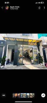 nhà ngang RỘNG HIẾM 5.60 m dài 11m  btct đường 4 mét giấy tờ chính chủ
