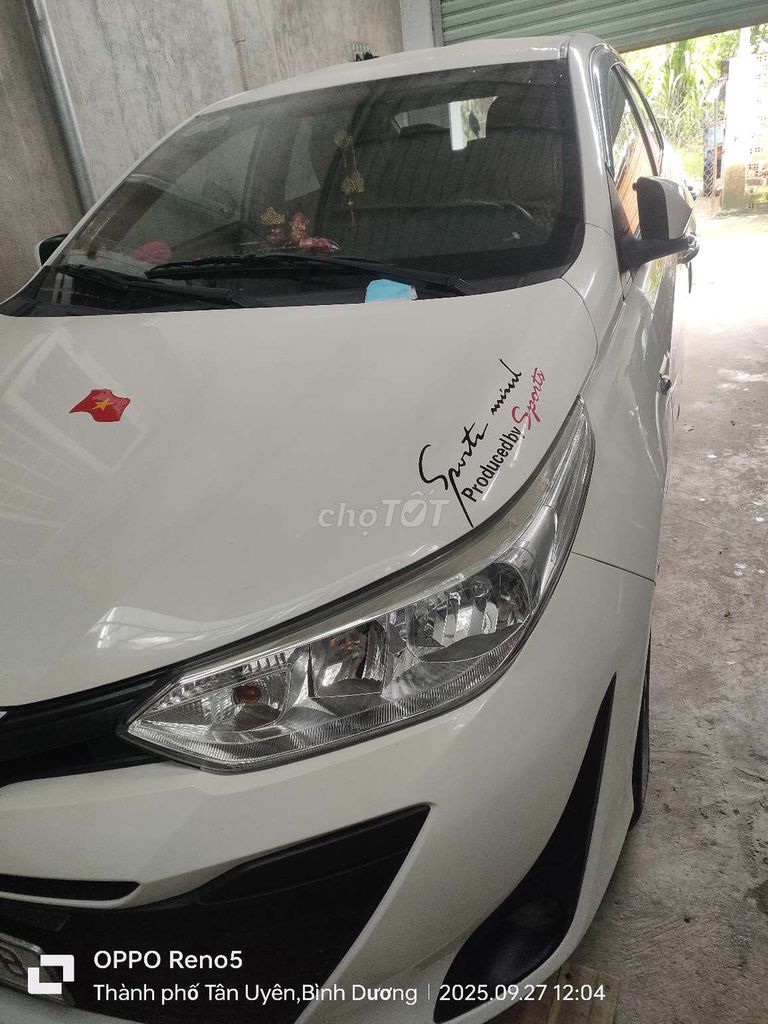 Toyota Vios 1.5G CVT 2019 Trắng Sedan. Mua bán Ô tô tại Thị xã Tân Uyên Bình Dương được đăng bởi phan cảnh phương hình 8